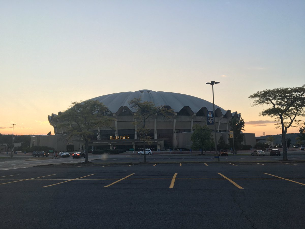 WVUhoops's tweet image. Two months from tonight we play the 2017-18 home opener! #HailWV