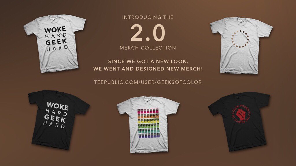 GeeksOfColor's tweet image. Our GOC shirts are on sale right now for $14! Get the GOC swag! Stay lit 🔥bit.ly/2wh8gEF
