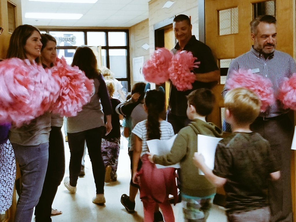 HillsideES's tweet photo. We take time to celebrate our successes! We love our feeder school & community support. #Successrally #hesJourney https://t.co/Rw0g8EBLMr