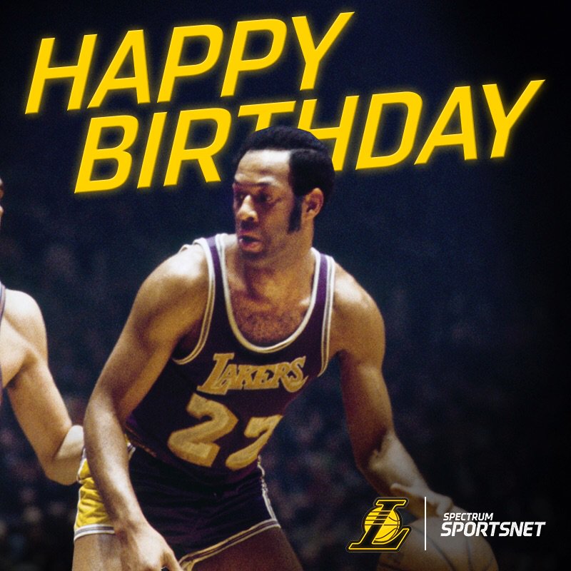 Join us in wishing legend Elgin Baylor a very happy birthday! 