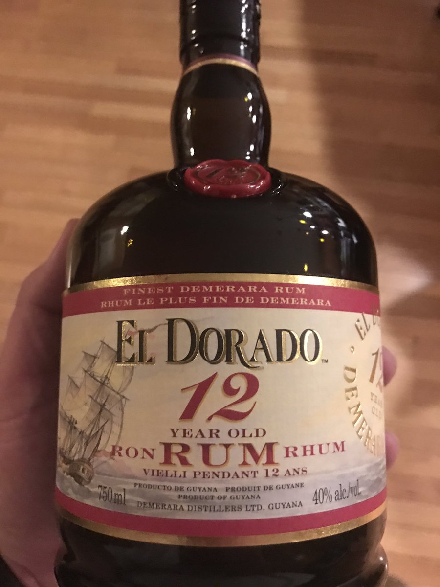 RumScript's tweet image. Smooth sipping rum. Enjoying this @ElDoradoRums!