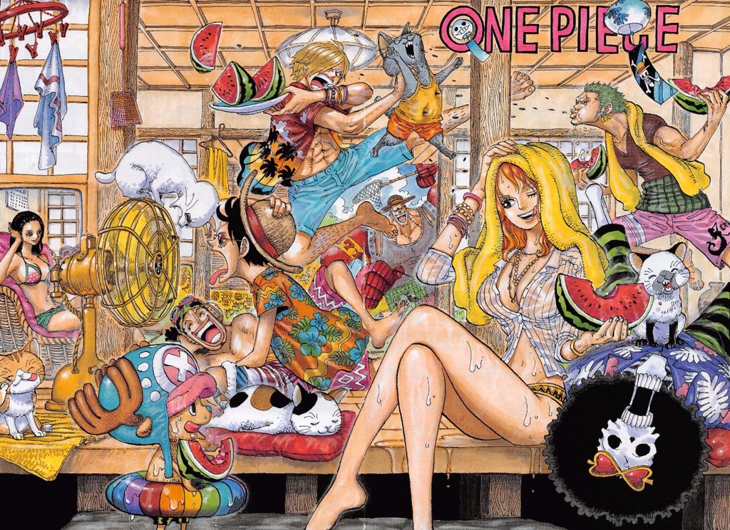 まな 在 Twitter 上 今日発売のジャンプは One Piece が巻頭カラー ゾロは08年に描かれたバナナスイカの扉絵でもサンジに種を飛ばしてたなあ Onepiece T Co An7dle9ivz Twitter