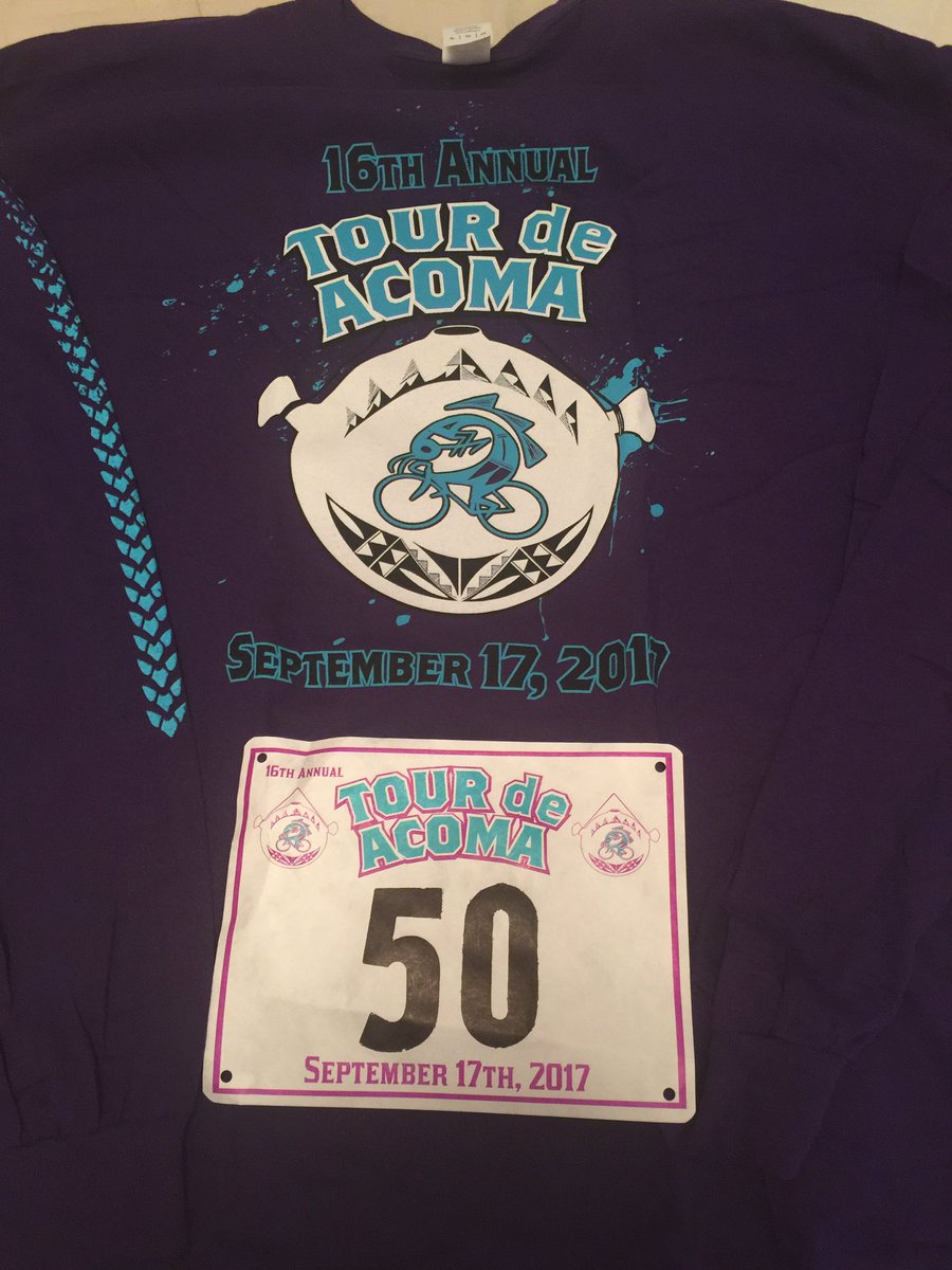 Doomsday3m's tweet photo. #16thAnnual #TourDeAcoma #100MileCourse #Lucky50 #NMtrue #Trek #Strava #Fitbit #Polar #BontragerBoyz #LifeBehindBars #WalatowaRegulator π΄π¨ https://t.co/0QroT2iv9Z