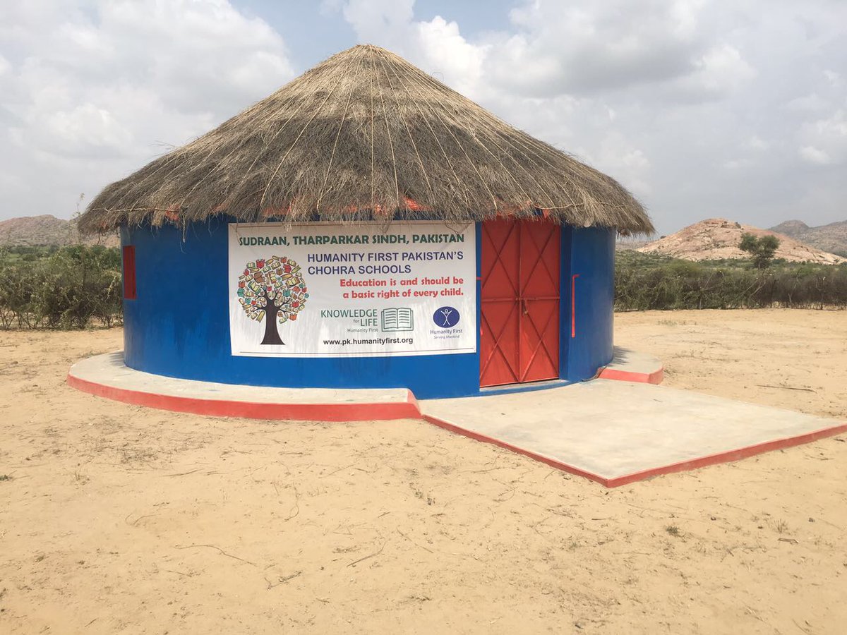 HF is opening village #schools for rural communities in Tharparkar #Pakistan