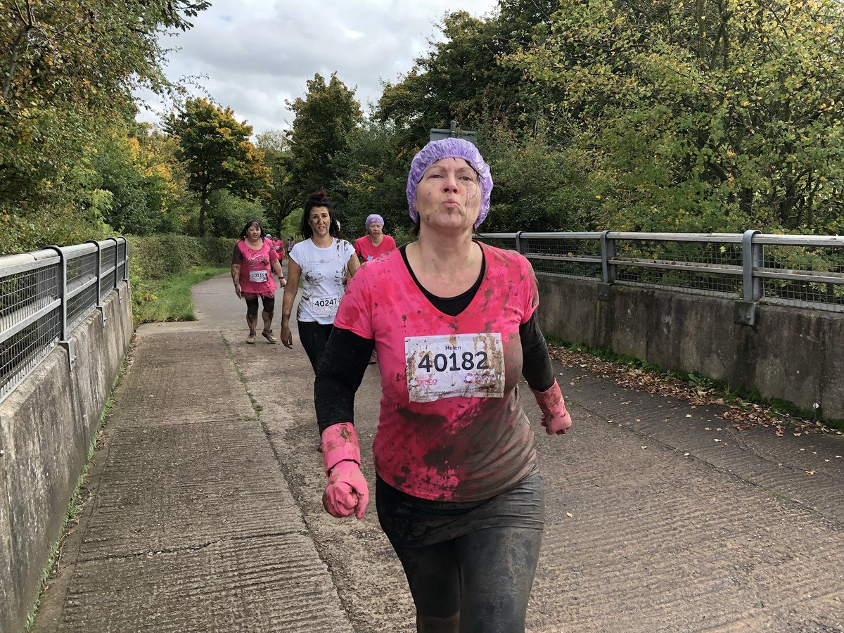 JustSewHelen's tweet image. Afternoon @Crafturday_ @CraftsmenLtd - busy morning today joined friends for @raceforlife #muddyrun  at #Sandwellvalley #cancersucks #cancersurvivor #thyroidcancer #inmemoryofmom #crafturday