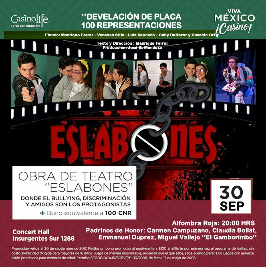 Manriqueferrer's tweet photo. Gracias a nuestros padrinos de honor de @eslabonesmx @la_campu @EmmanuelDuprez @CLAUDIABOLLAT @vallejomiguel gracias @billycdaw https://t.co/w7guLNkKF9