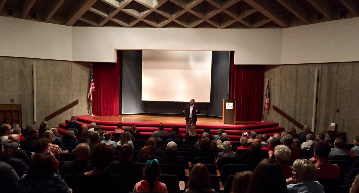 jamisonpack's tweet image. Second Chief of the Shawnee Tribe Ben Barnes just began a talk at Ohio History Center. He's speaking again at 2pm today. @OhioHistory
