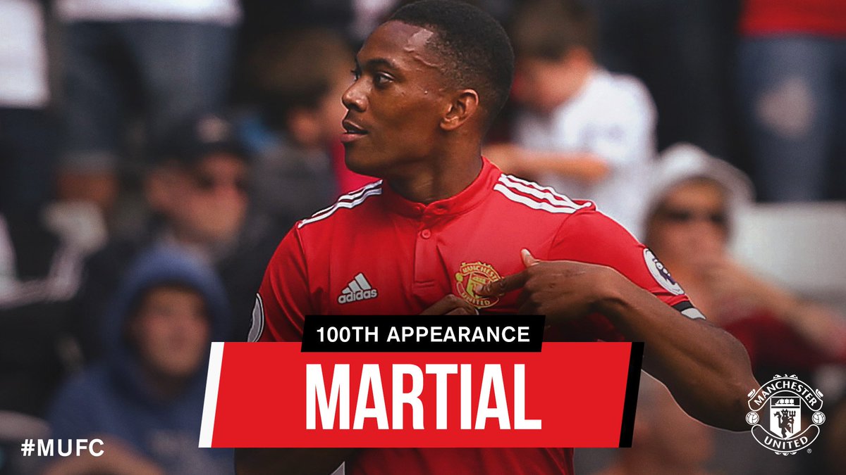 Congratulations, <a href="/AnthonyMartial/">Anthony Martial</a>! 🙌 #MUFC