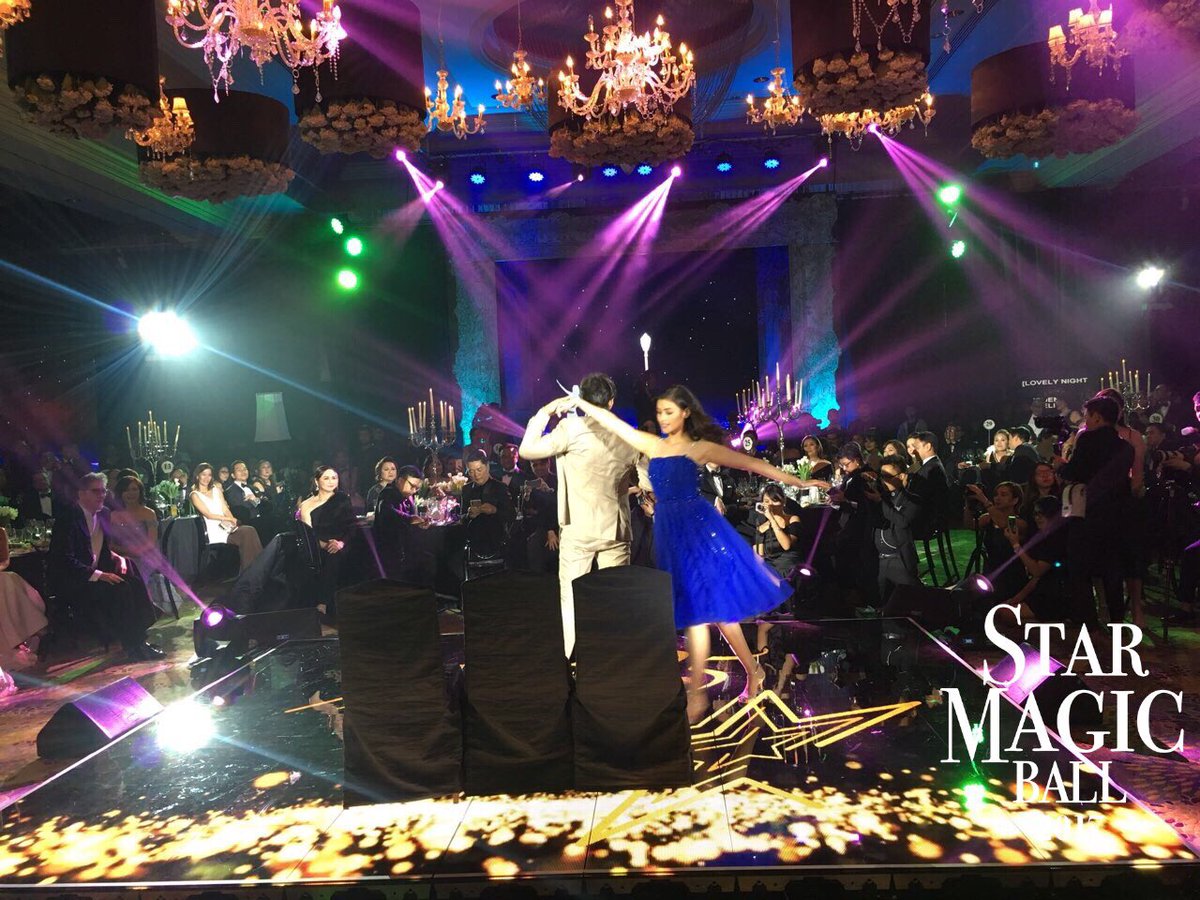 StarStudioPH's tweet photo. LOOK! KathNiel, LizQuen, ElNella and McLisse prepared a dance tribute for Mr M. 💃🏻🕺🏻 #StarMagicBall2017 https://t.co/AOQP4BQTpo