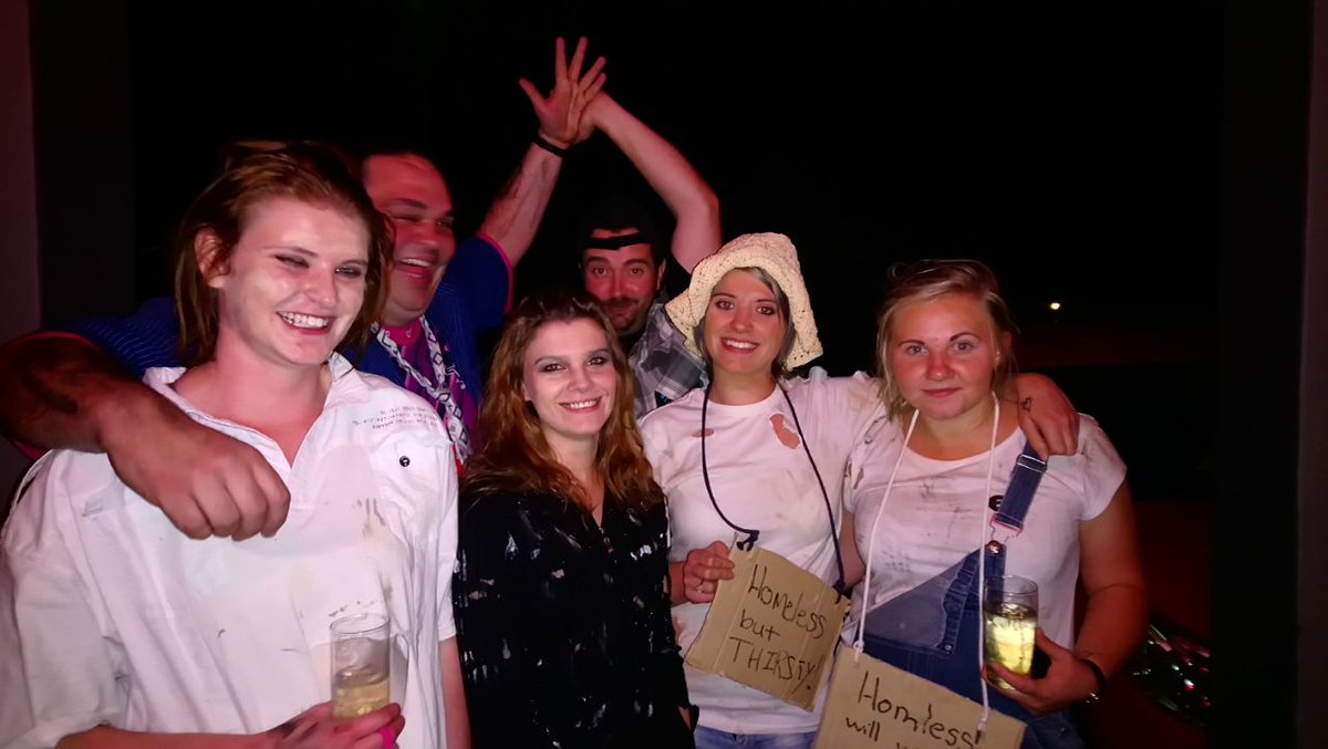 KatPrinsloo's tweet image. Hobo party at Local is Lekker