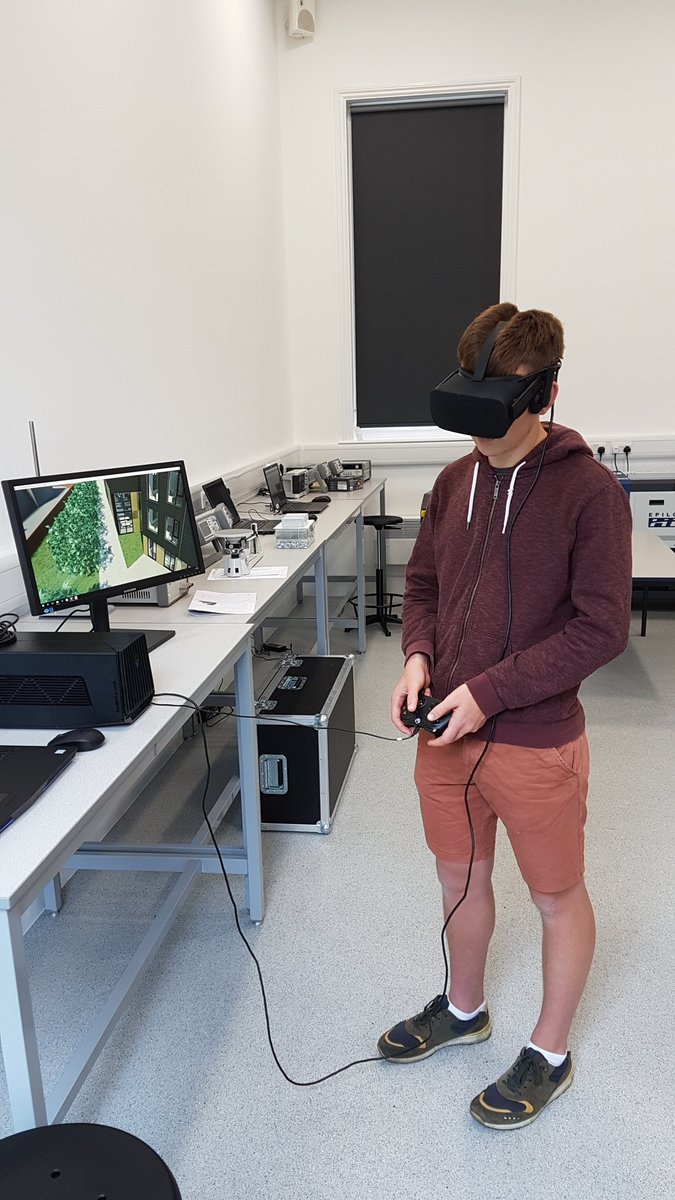 Andy McColm (@a_mccolm) on Twitter photo Great to see potential new students enjoying the VR experience for the new Tech Park <a href="/chiuni/">University of Chichester</a> <a href="/StrideTreglown/">Stride Treglown</a> #chibuild #VR #Techpark Great to see potential new students enjoying the VR experience for the new Tech Park <a href="/chiuni/">University of Chichester</a> <a href="/StrideTreglown/">Stride Treglown</a> #chibuild #VR #Techpark