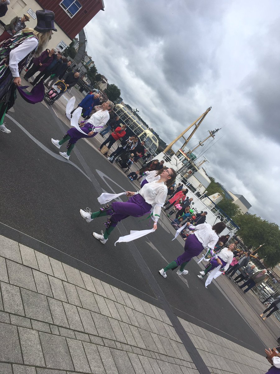 Hipsandhaws's tweet photo. On #bristolharbour dancing with @BlackAnnisWMD and others! https://t.co/rsPnXCubno