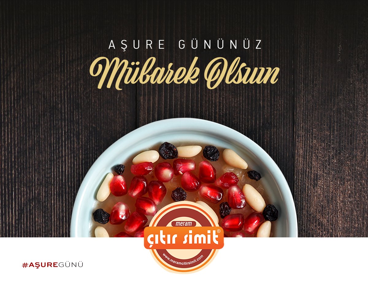#AşureGünü'nüz Mübarek Olsun.