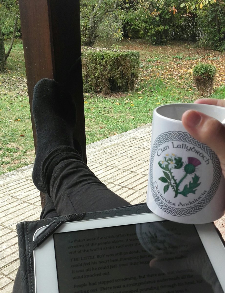 begosalem's tweet photo. Autumn Saturdays reading @Writer_DG #SevenStonesToStandOrFall https://t.co/apfx9DLraD