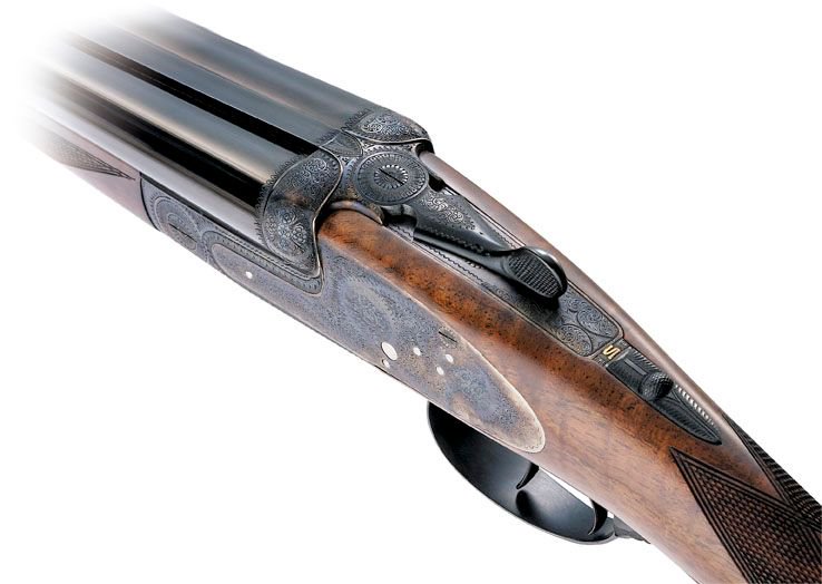 <a href="/GrullaUK/">Grulla</a> 216RB is very popular. Purdey style engraving on a Holland &amp; Holland action. Pick wood and made to measure buff.ly/2xMS0KL