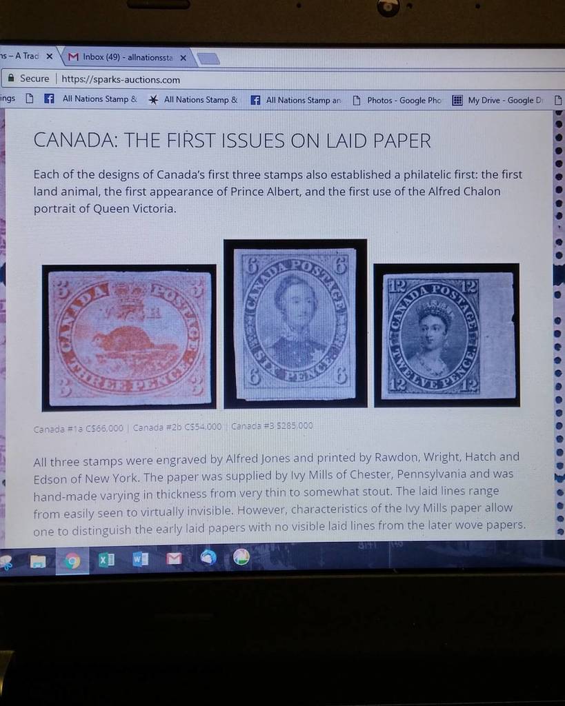 AllNations1949's tweet photo. Canada's first three unused stamps sold for $405,000 in Sparks' Ottawa auction this week #12dblack #3dbeaver #6dal… https://t.co/Whct2QdKPY https://t.co/z2N1LhLfQt