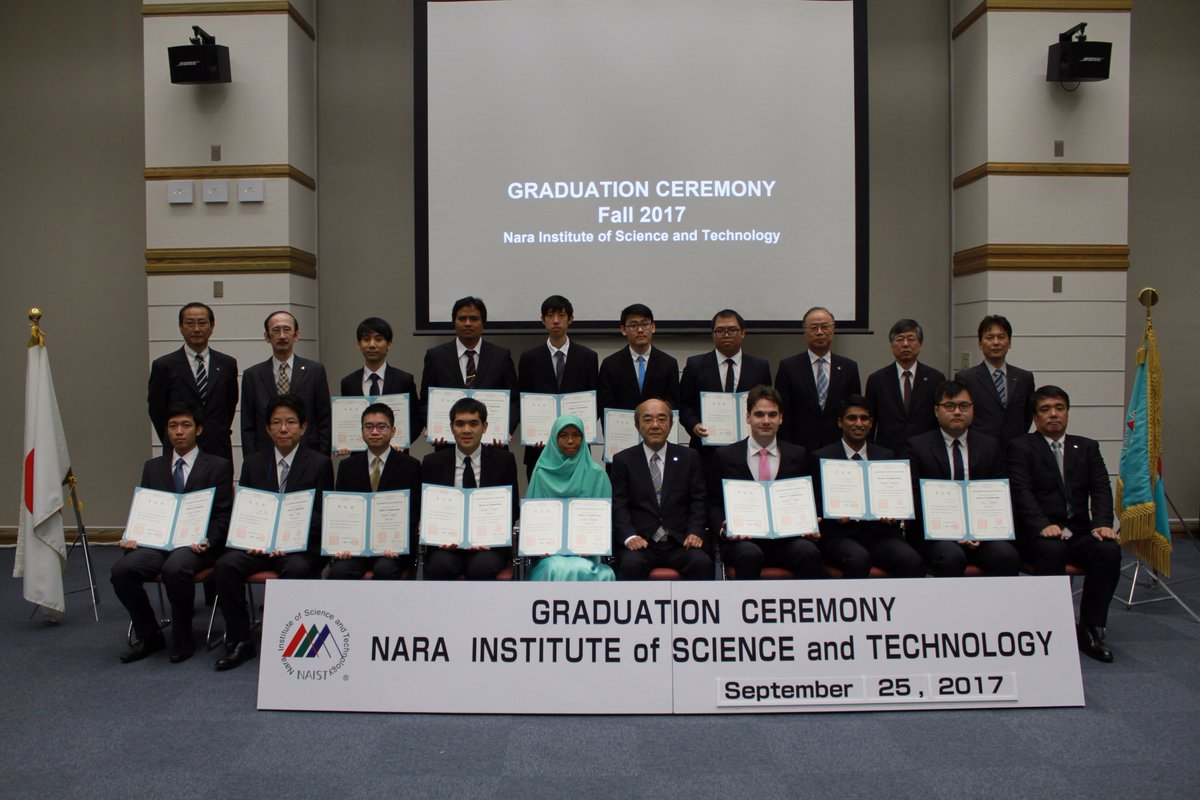 lotfielhafi's tweet photo. [1/3] Today is officially my last day at #NAIST where I spent the most fruitful years of my life as a #MEXT-sponsored Doctoral Student. https://t.co/ut3CGVlOhn