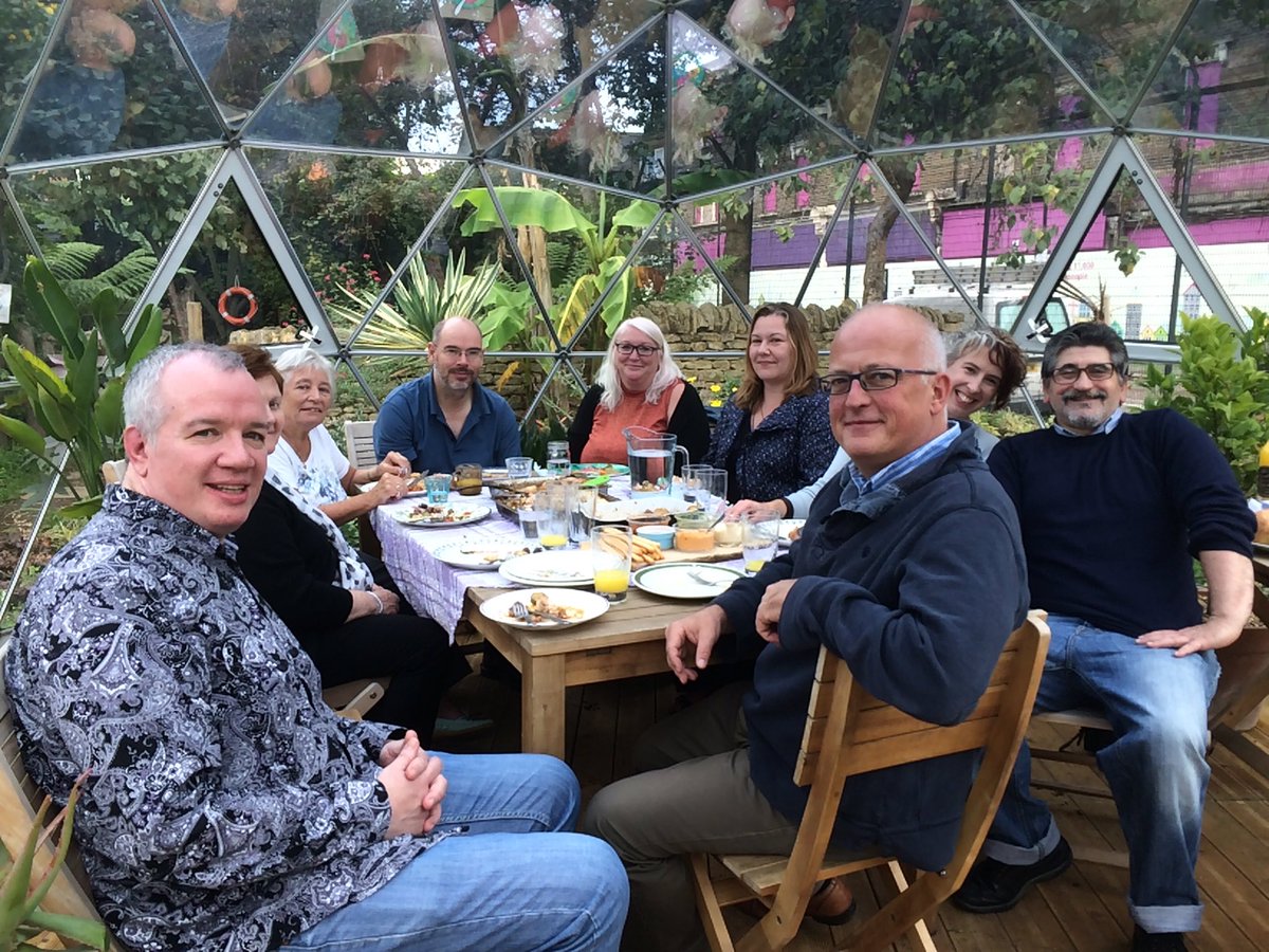 Cottington Close Estate Top Team away day with delicious homemade lunch, great resident leadership in action.Thanks for inviting me!