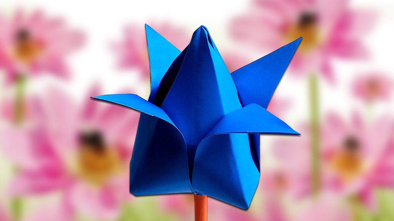Easy Paper Craft on Twitter "3d Origami Lotus Flower https//t.co