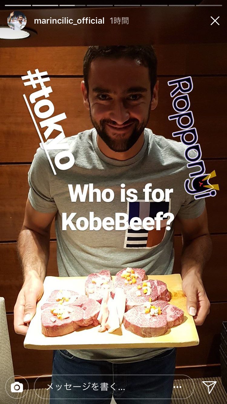 Marin Cilic on IG story
Belated, Happy Birthday, Marin! 