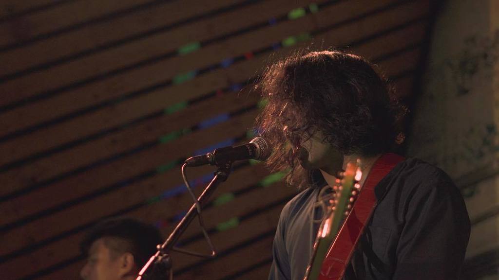 <a href="/shesonlysixteen/">FKA She’s Only Sixteen</a> on stage at Black Market for their album launch #WhateverThatWas 📷: <a href="/dreshootsgigs/">dre shoots gigs</a>