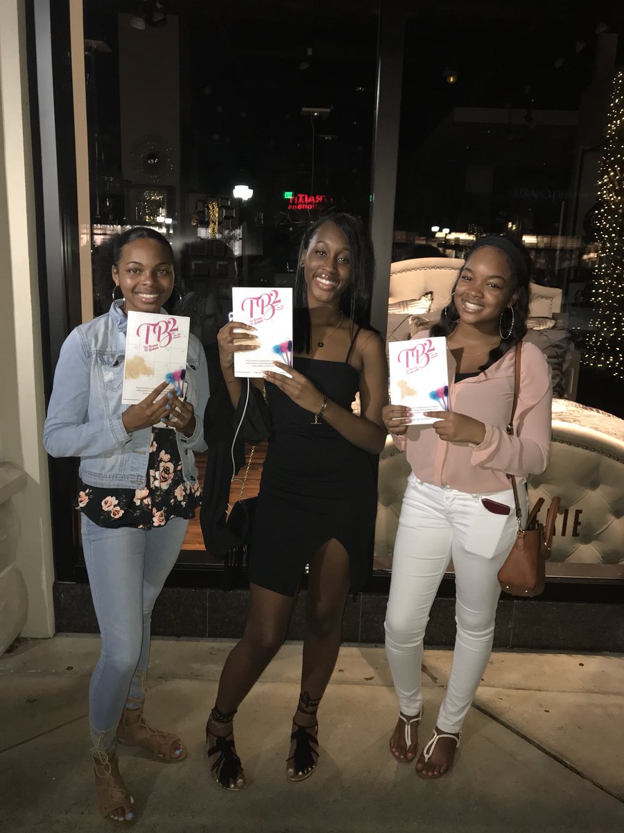 TierraTraniece's tweet image. This happened last night! Teenagers 💕 #StayBooked girls!
