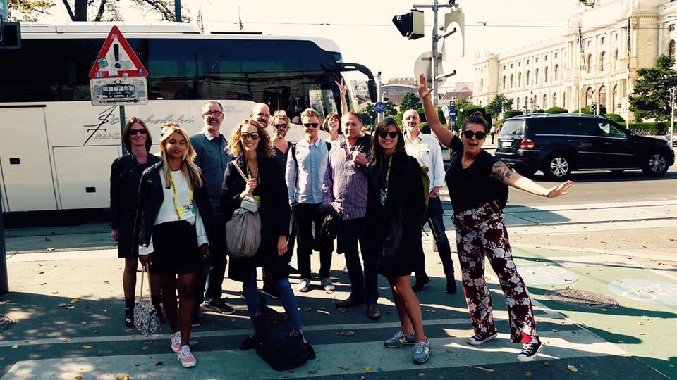 looping_group's tweet photo. Good ideas come from soaking up new impressions! #LSD17 #LoopingStudios #Vienna https://t.co/zgLrmM73cJ