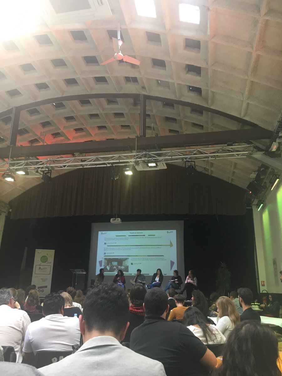 LauraApp_anesf's tweet photo. Pleinière d'échange sur l'UE! Quand est ce que la jeunesse et l'éducat. redeviendr. des priorités pour le gouvernem. et l'UE? #provox @fage https://t.co/B21in6JMKM