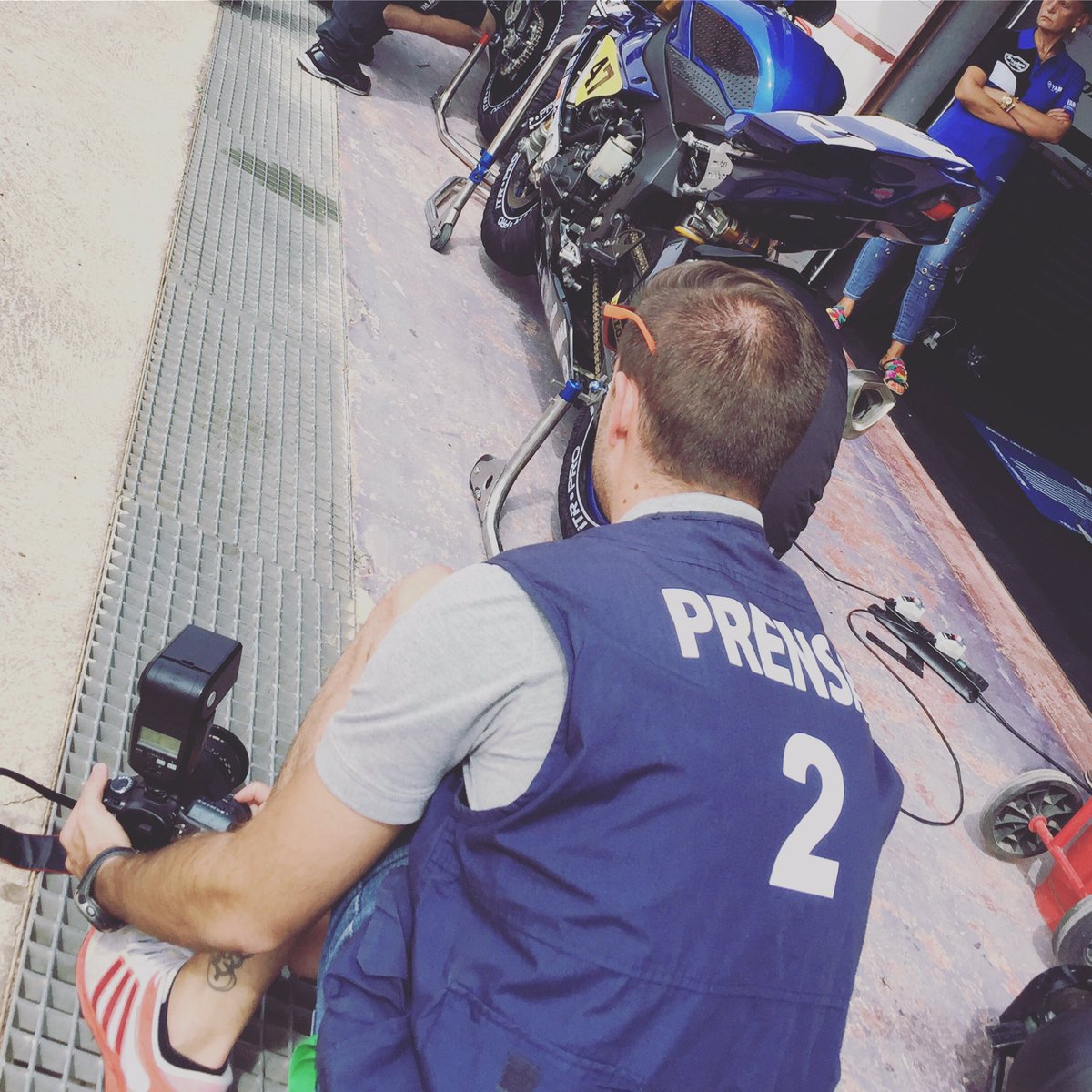 Otro fin de semana más de #carreras y #comunicación. #Albacete #motos #motorbikes #press