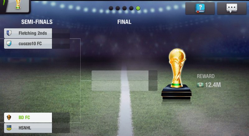 BDFC79's tweet photo. Last time when we been knocked out of CL, we won the Cup. Hopefully this season we can do it again! #TopEleven https://t.co/wontvCIUu3