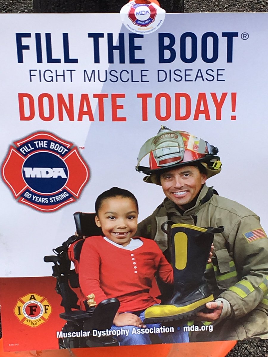 Medway4602's tweet photo. Come see Brian, Mike and Jack at Cumberland Farms on Rte 126 and Fill the Boot for MDA! https://t.co/82jsIHad2L
