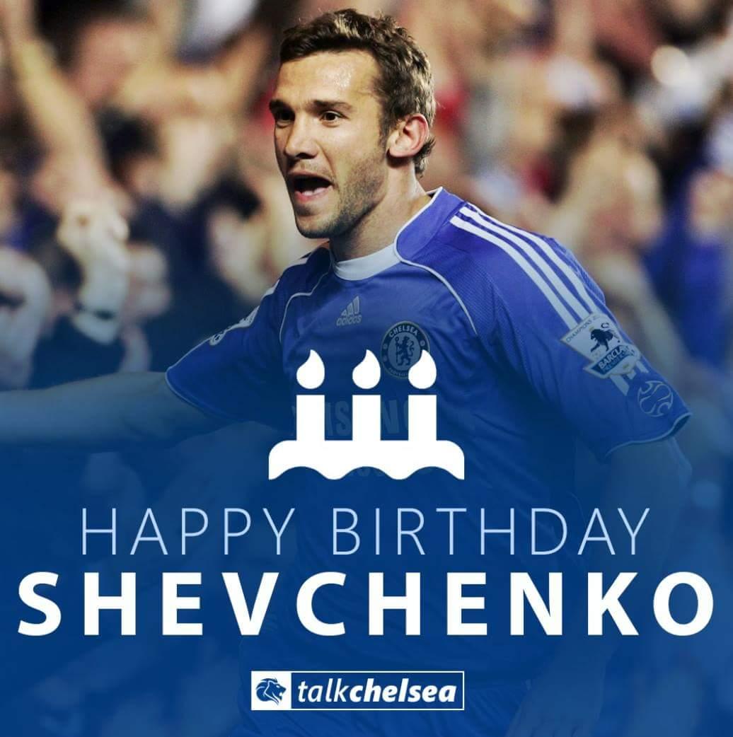 Happy Birthday to former Blue and football legend Andriy Shevchenko!   