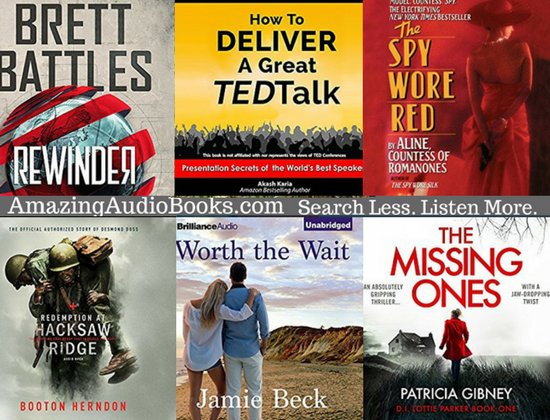 AmazingAudioBks's tweet image. Check out our newest SATURDAY SELECTION of curated #audiobooks.
amazingaudiobooks.com  #saturdaymorning #listening #SaturdayMorningGroove