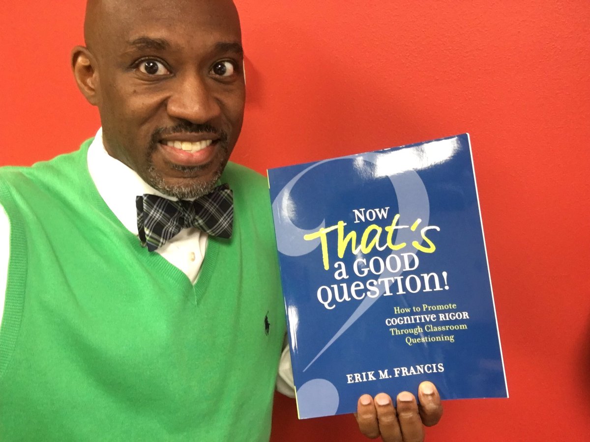 D4Griffin3's tweet photo. #EduGladiators #CoreWarrior @maverikcrq I am ready to enhance my questioning & discussion techniques to enhance learning for #All #PumasRoar https://t.co/GMRve9yrjZ