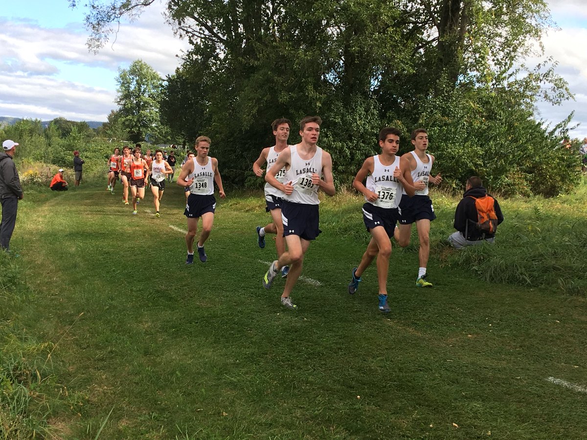 JV Boys 10-12th race is underway. Wind is picking up.#CarlisleInvite