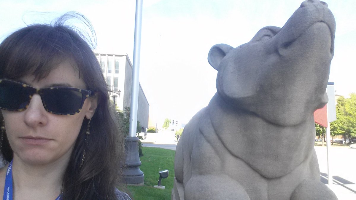 ClareGlinka_'s tweet photo. #strangeloop is great and this bear is my new best friend! https://t.co/kn1pGMh3ls