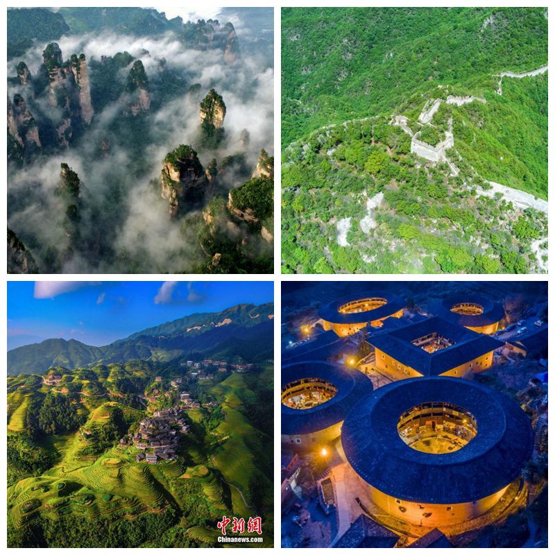 #ICYMI Beautiful scenery for #aerial shooting in #China unveiled, each stunning in its own way