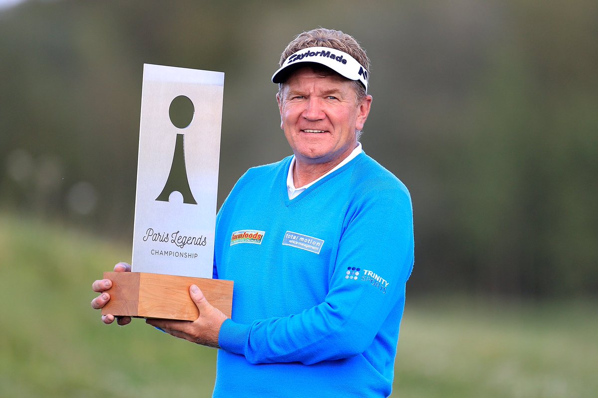 Trophy shot 🏆 

Paul Broadhurst wins the second edition of the Paris Legends Championship #ParisLegends