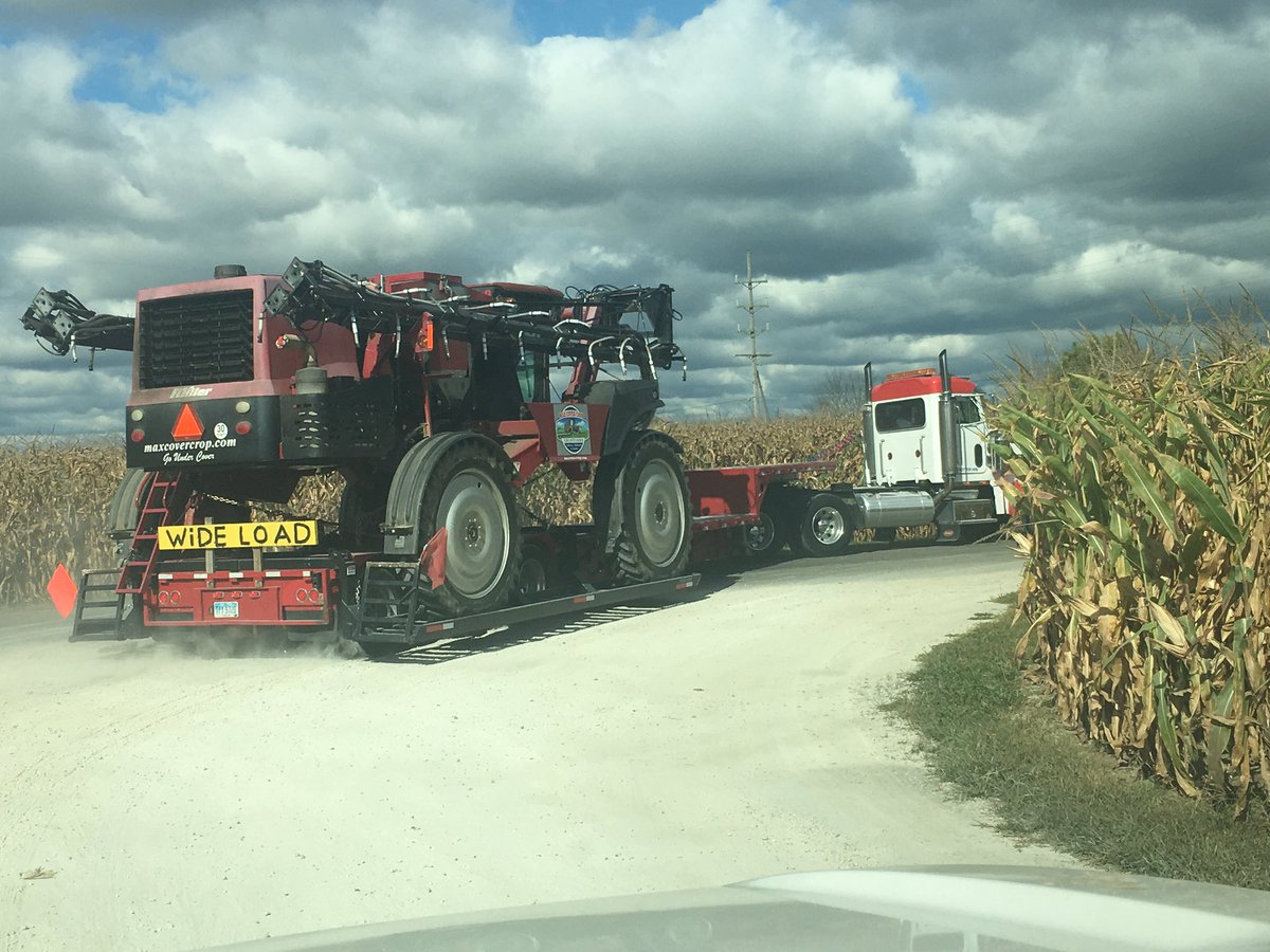 buckeye_soil's tweet photo. Finished applying cover crops in northern and eastern Ohio, headed back to central OH for more https://t.co/65lWlWkX4K