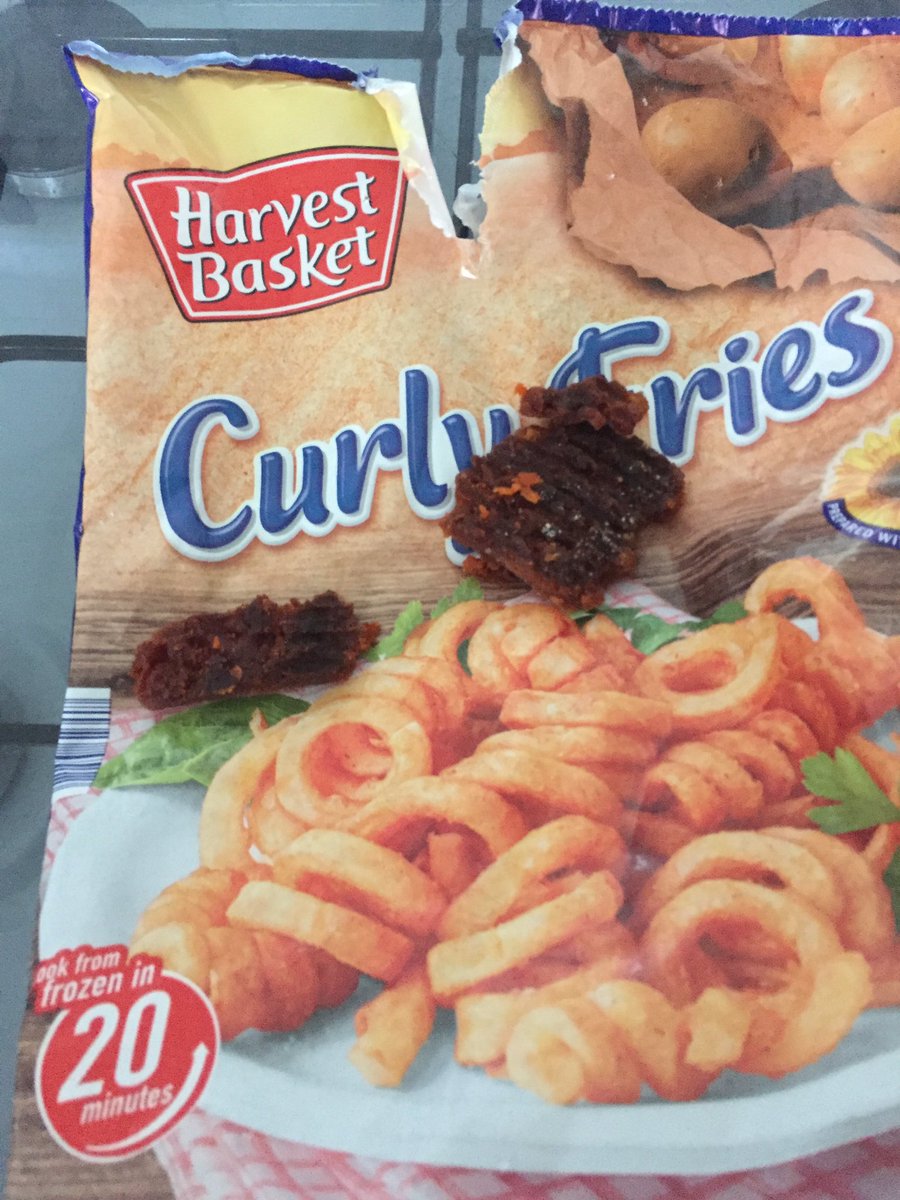 Laurenback87's tweet photo. @LidlUK opened my pack of curly fries to find this inside 🤢🤢🤢 https://t.co/hM3IjUoL1g