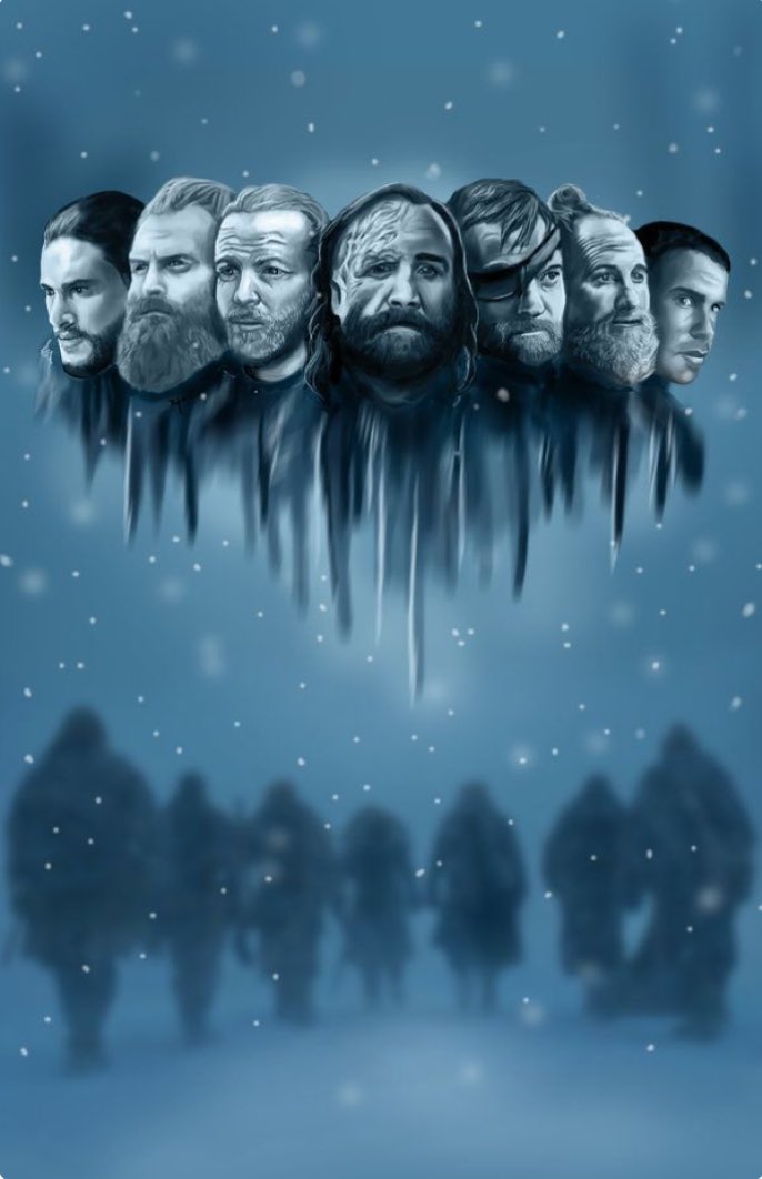 GameofGroins's tweet photo. The Magnificent 7... #GameOfThrones https://t.co/IKx2k8JdRp