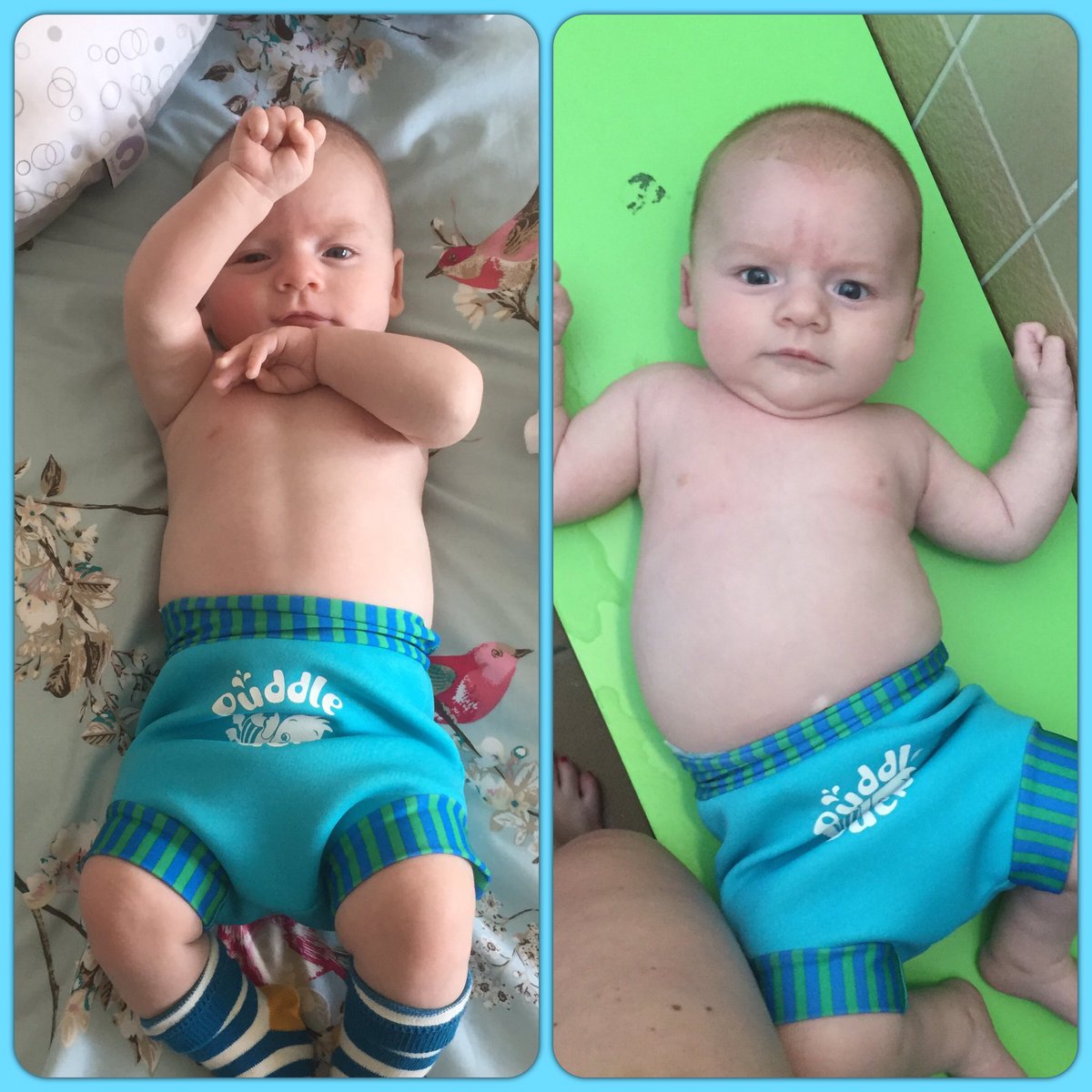Rbown87's tweet photo. Second swimming lesson for this little man 😍 #9weeksold #puddleducks https://t.co/ThknPFQC28