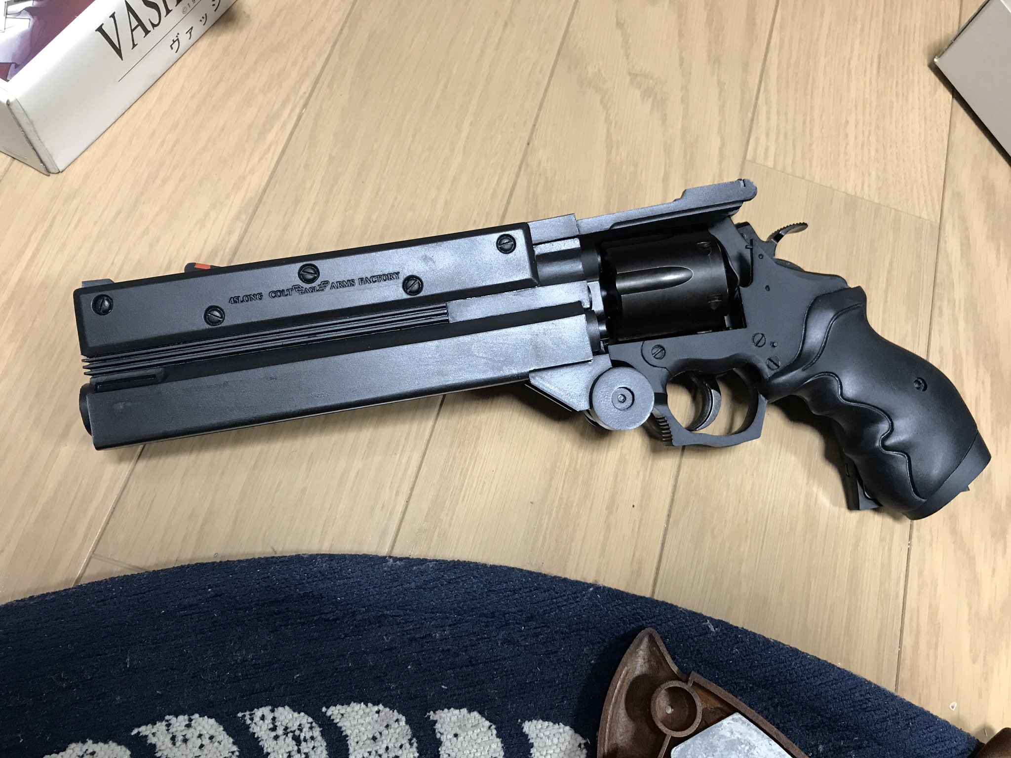 モデルガン、模型 大日本技研 トライガン ウルフウッドの銃 ガレキ 大日本技研 無可動