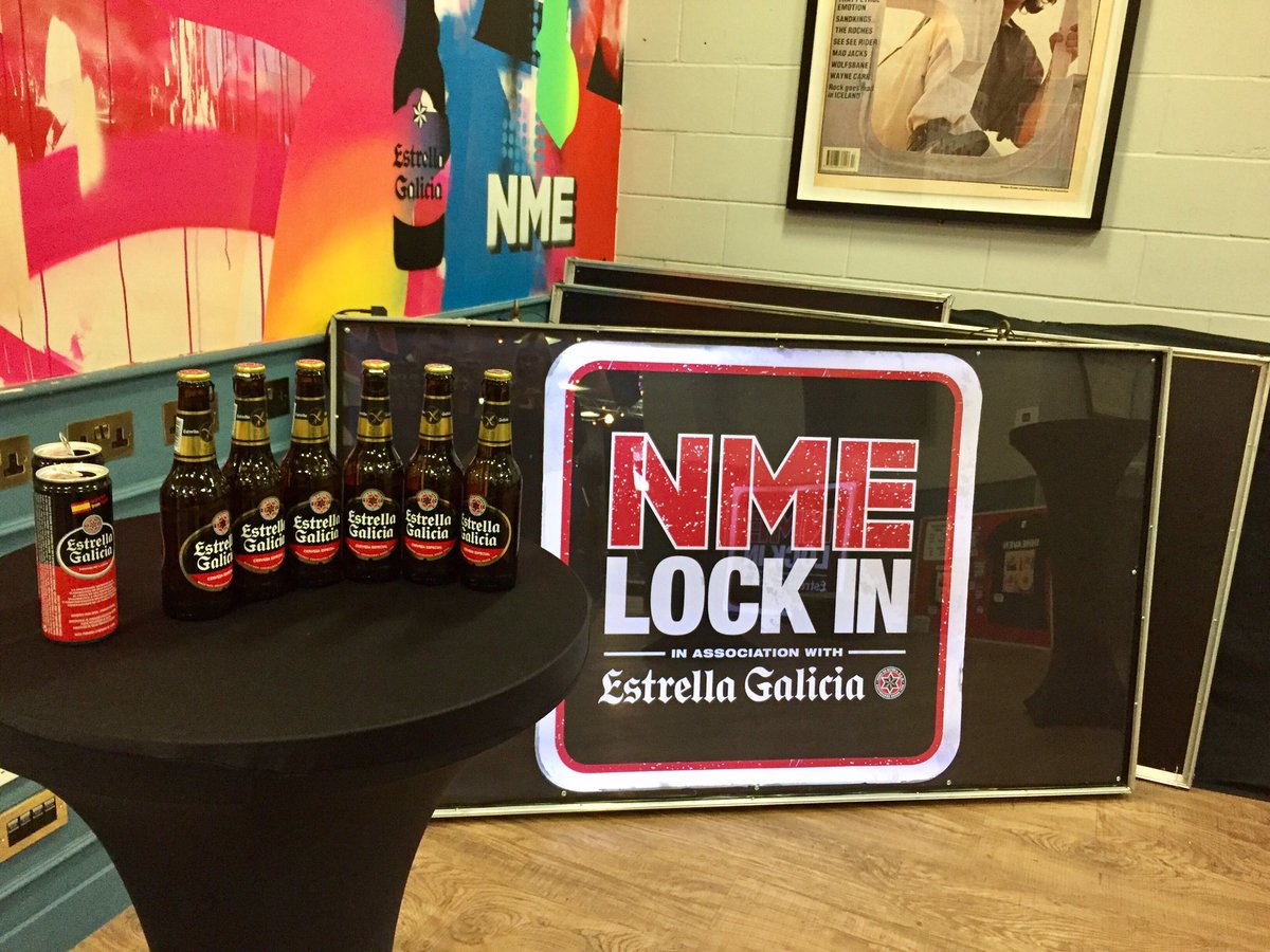 Estrella_UK's tweet photo. Just checking in for the #NMELockIn. Looking forward to seeing @inheaven  @wild_front and @Goldierocks all perform tonight!!! https://t.co/1Ph46CUFhe