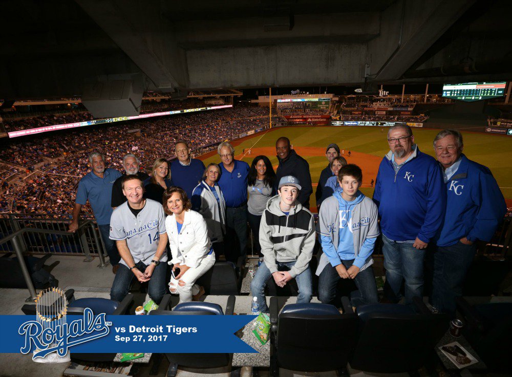 MarkOneElecCo's tweet photo. Thanks to @CommerceBank @HDR_Inc @ALHuberGC @SiemensUSA & the City of #MarshallMo for joining us last night to watch our @Royals play! https://t.co/2i6QtPtWLS