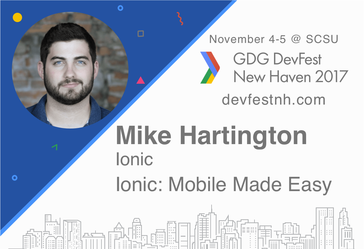 Wanna build cross platform applications?! <a href="/mhartington/">Mike Hartington</a> from <a href="/Ionicframework/">ionic</a> will be at #DevFestNH

Learn more at devfestnh.com