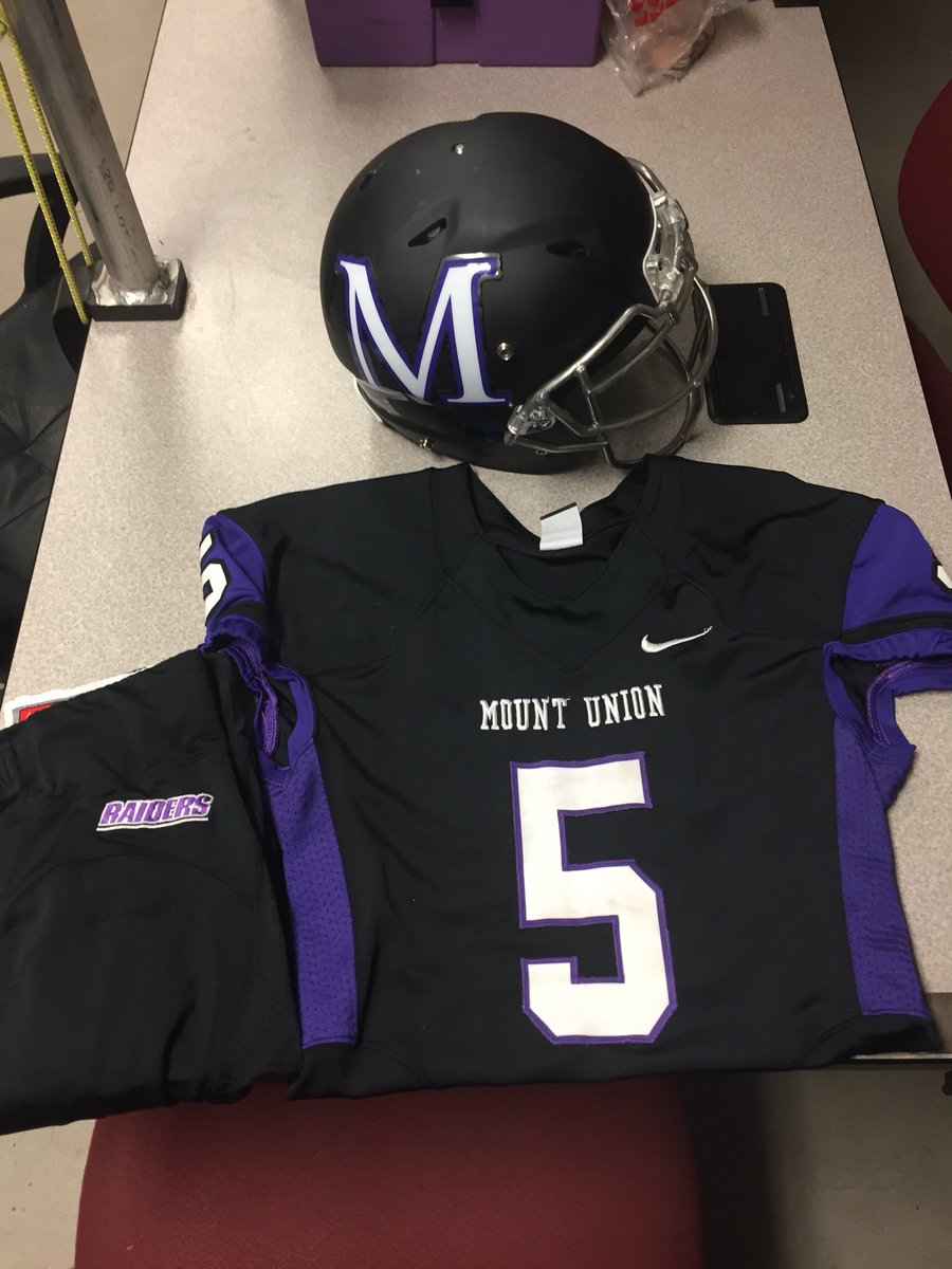 mount union football jersey