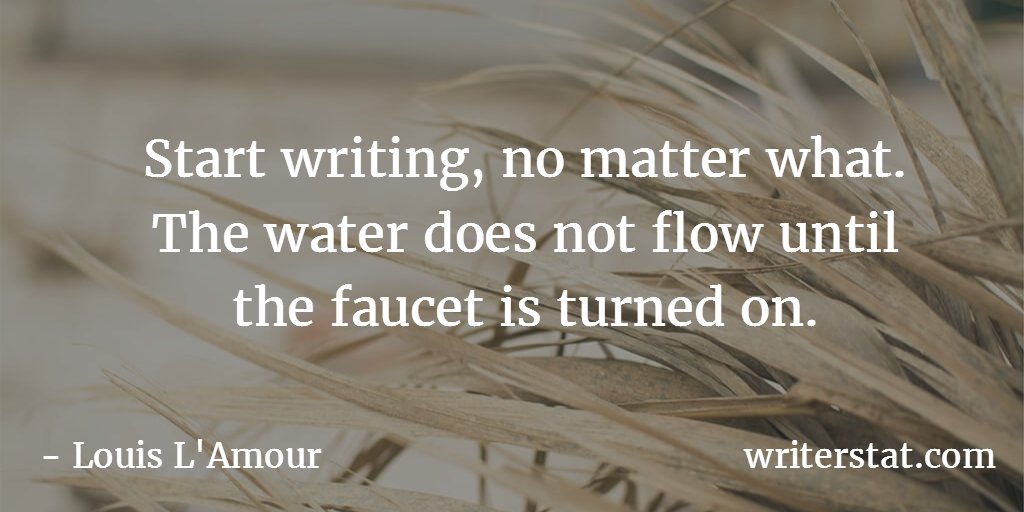 Writing & Editing tweet media