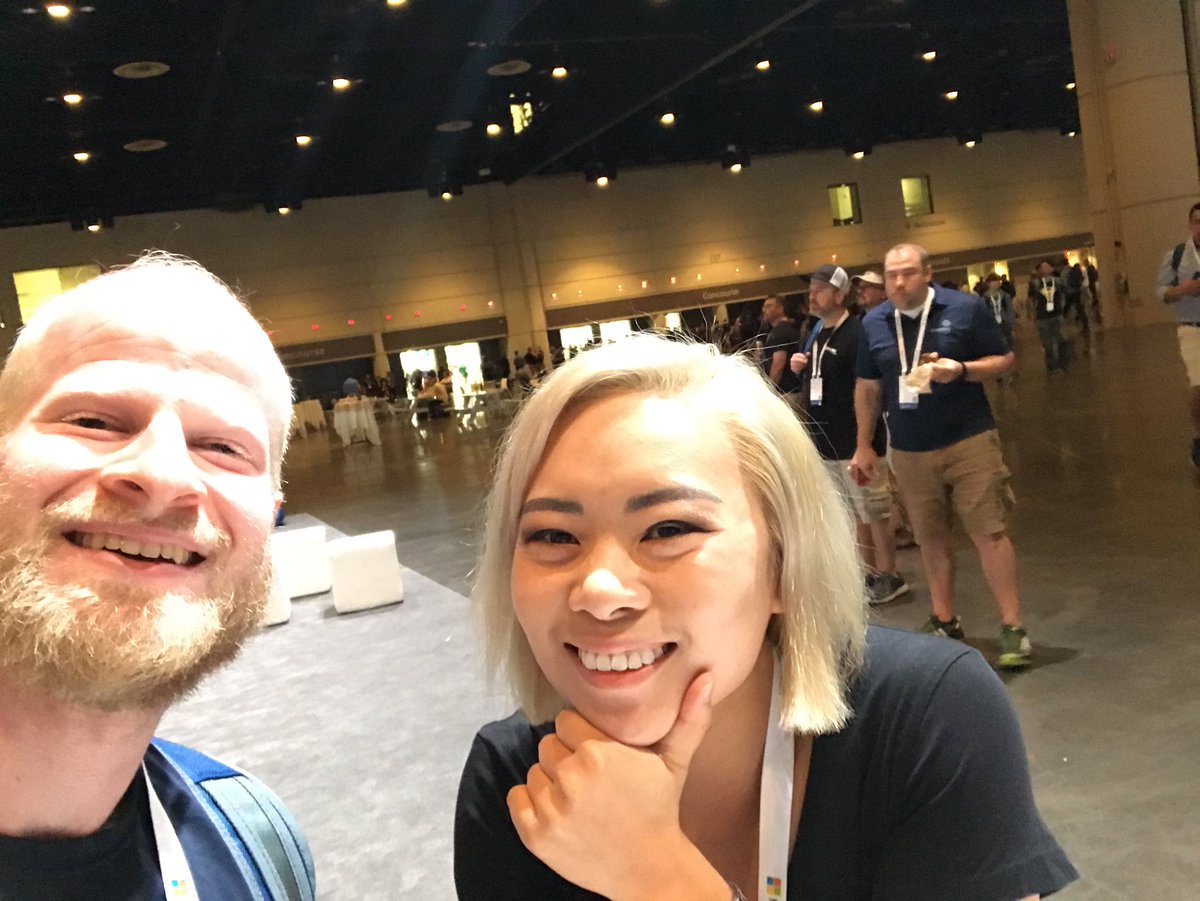 Amjad_Husseini's tweet photo. @_achu the one behind all these awesome things happening at #MSIgite specially at #MVPLounge and @MSTCommunity https://t.co/tRDsrXKwL5