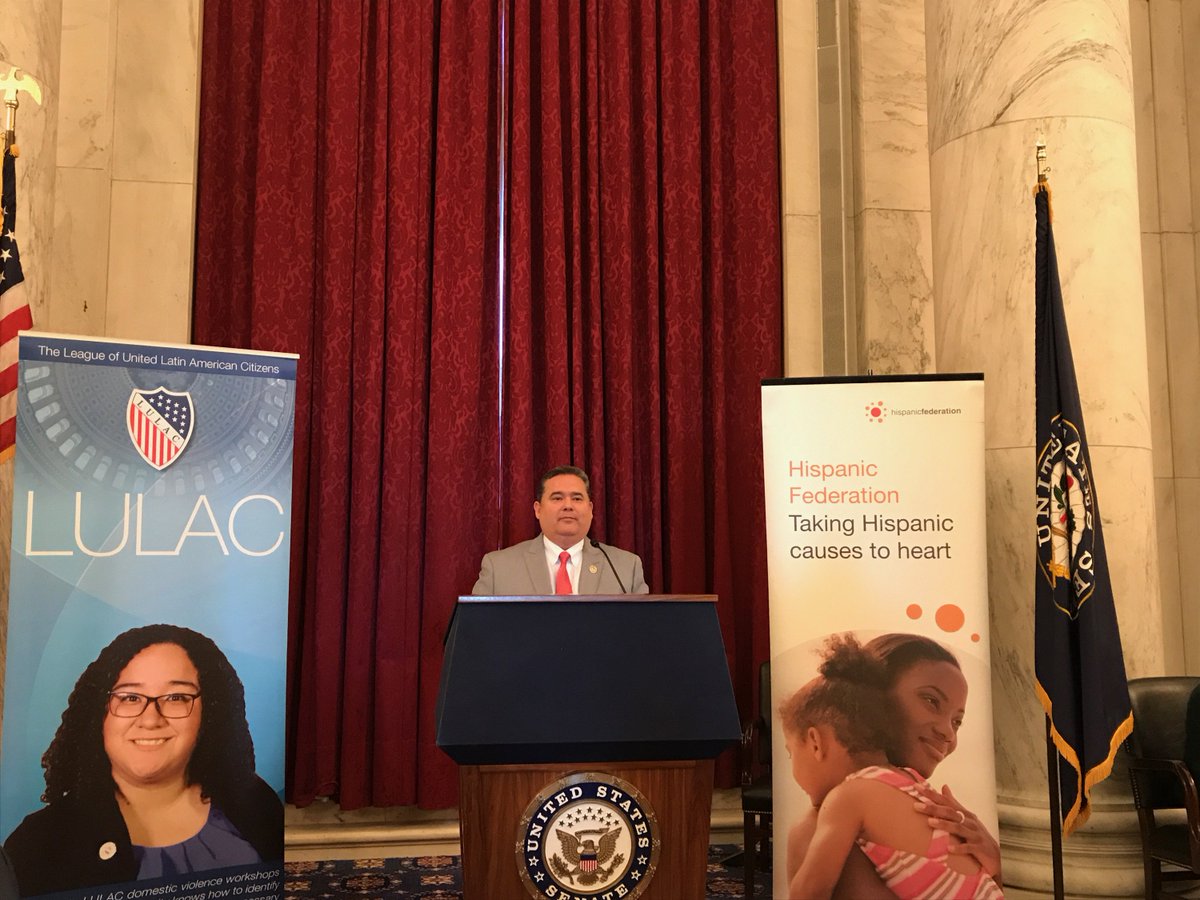 HispanicFed's tweet photo. .@LULAC Nat’l President Roger Rocha: "To all the young people in the room, you are making a difference" #unityoncapitolhill https://t.co/XoW4ajUqKy